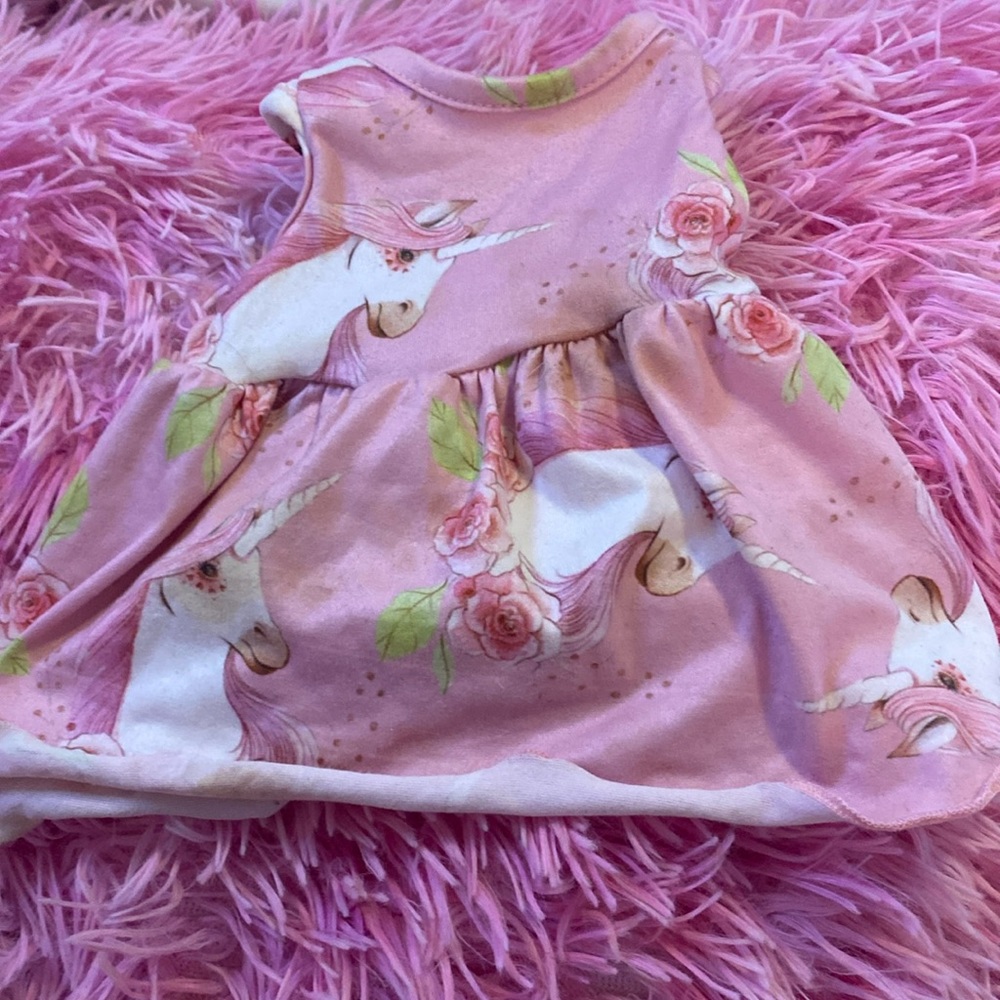 Pink, American girl dress